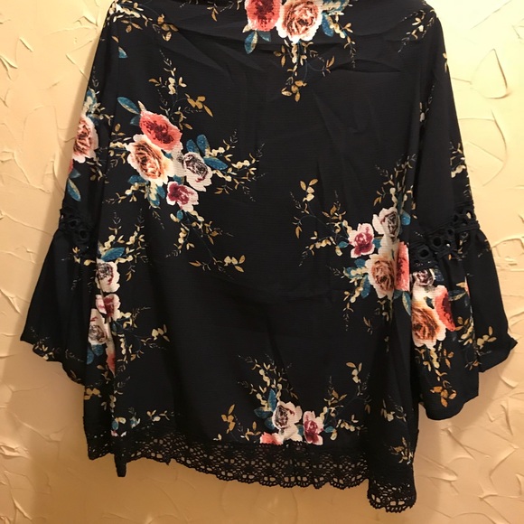 BLAZER STYLE 5🌟RATED❤️HOT floral chiffon duster - Picture 5 of 7
